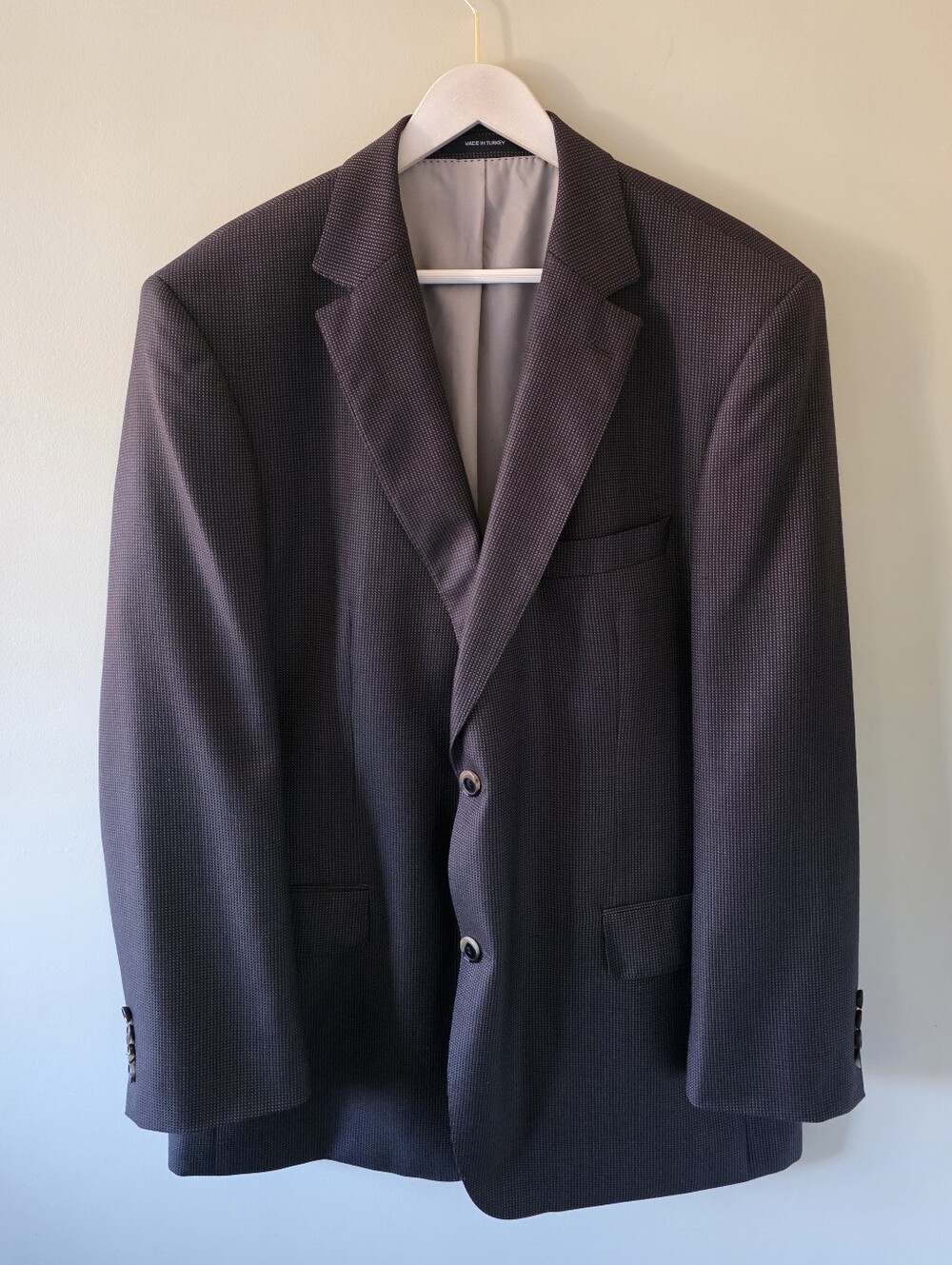 NWOT Hugo Boss 48R Pasolini Classic Fit Wool Silk Cashmere Blazer Old Money